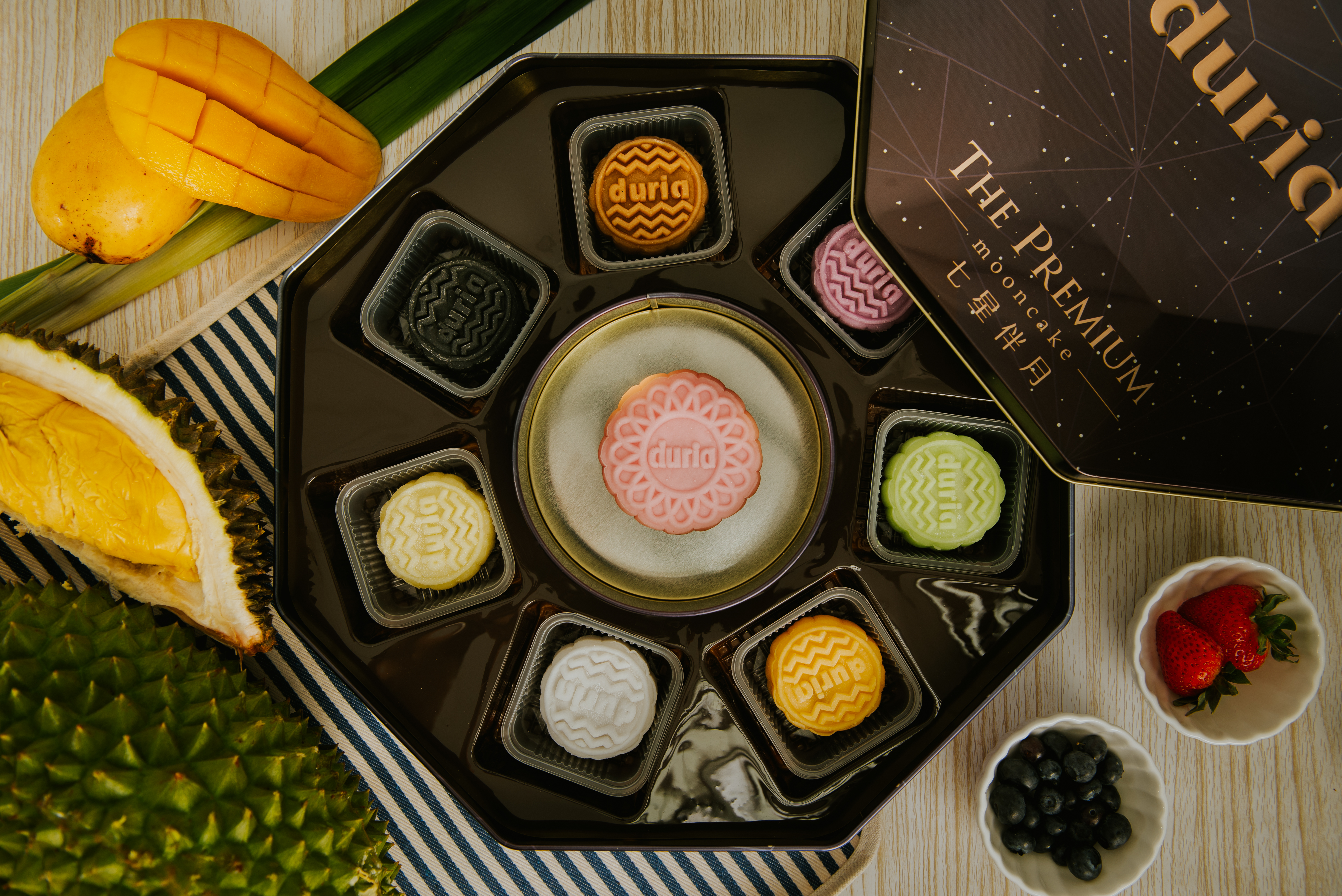 Premium durian fruits