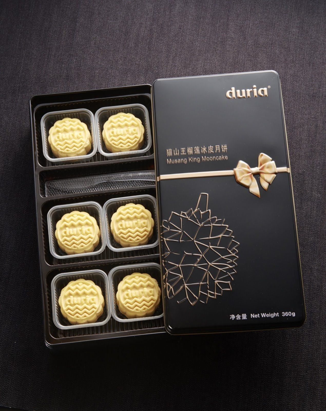 Musang King Durian Snowy Mooncake - Image 1